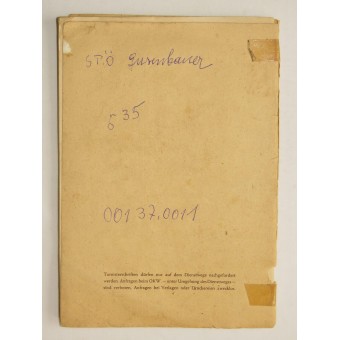 Soldiers Handboek uit het hoofdstuk, de vriend van Soldier - Adolf Hitler. Espenlaub militaria